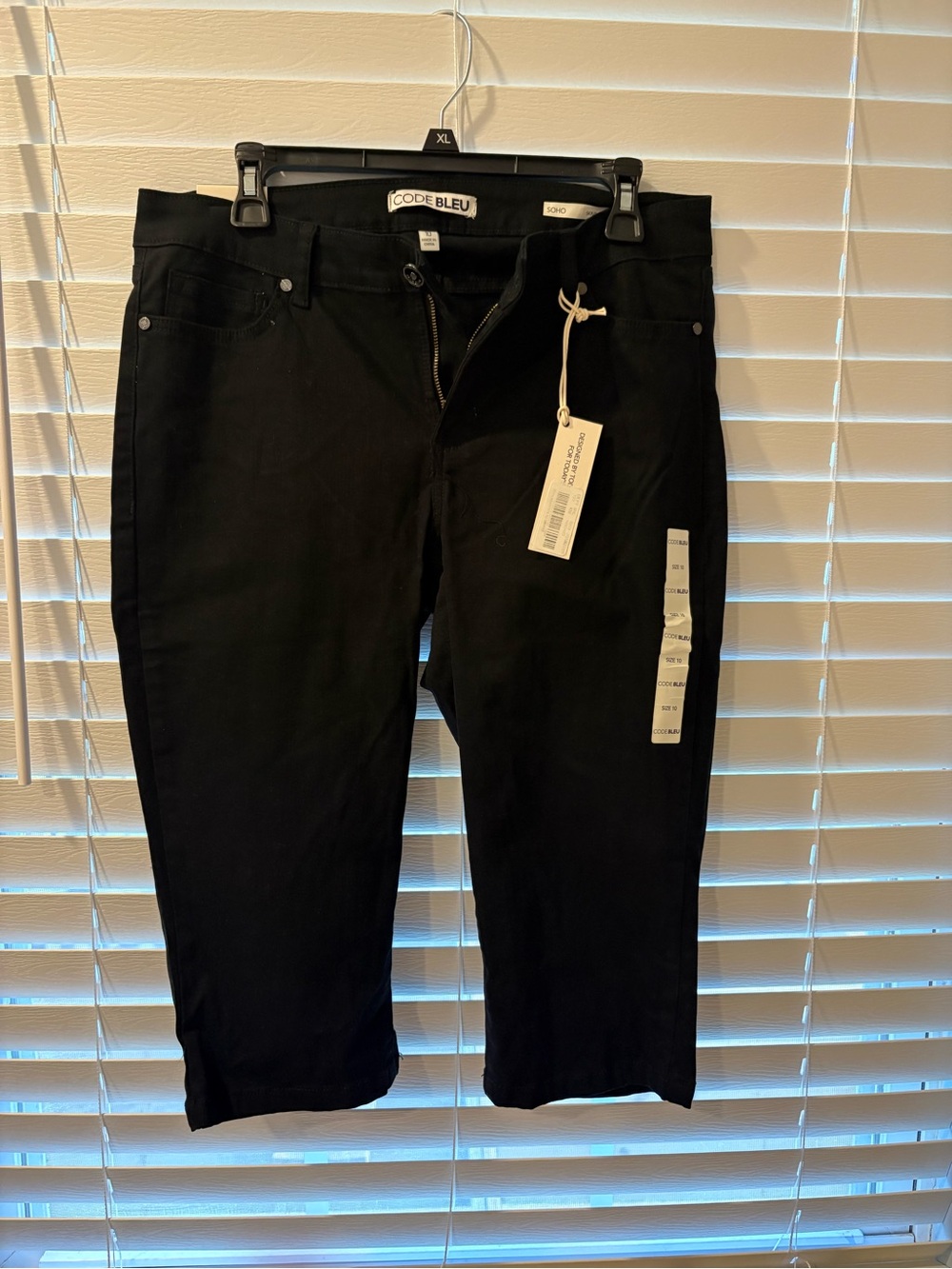 Code Bleu Women’s Black Slim Skimmer Jeans